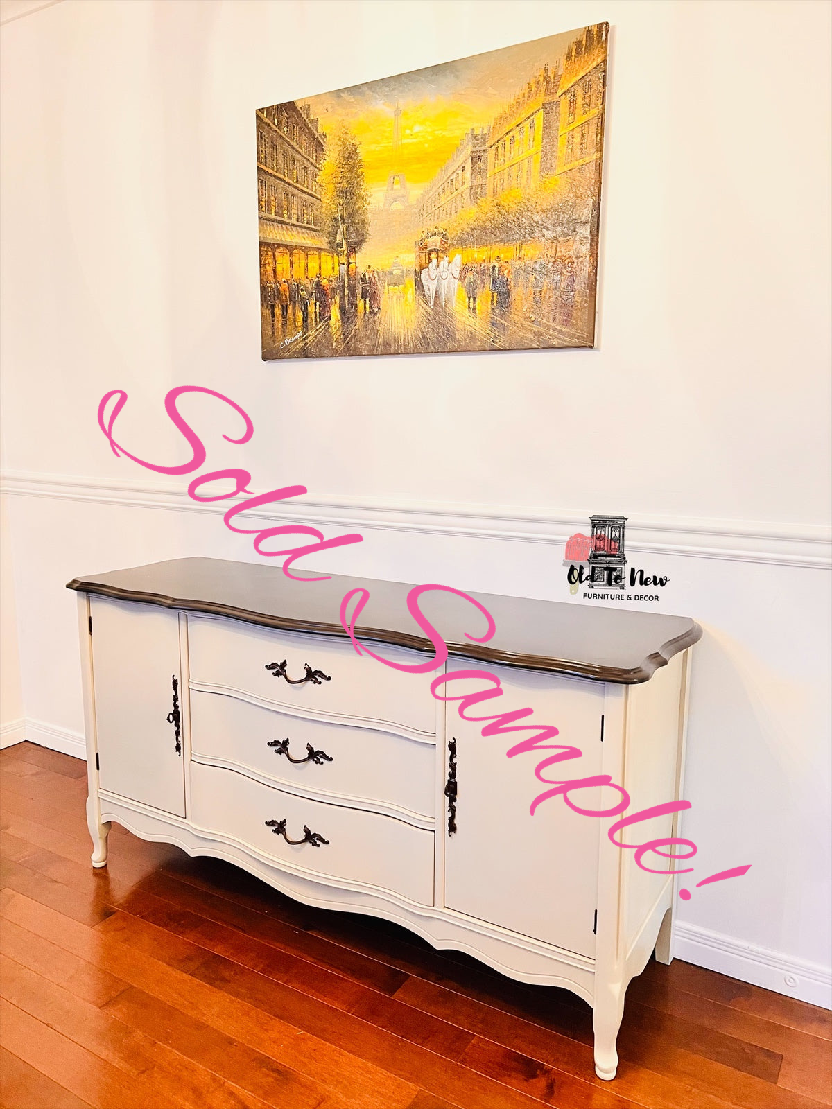 Large Sideboard Available, French Provincial; Choose A Paint Color and Customize This Sideboard