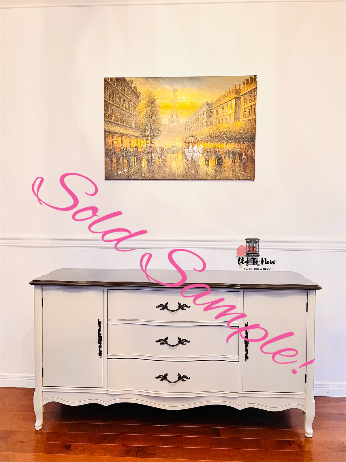 Large Sideboard Available, French Provincial; Choose A Paint Color and Customize This Sideboard