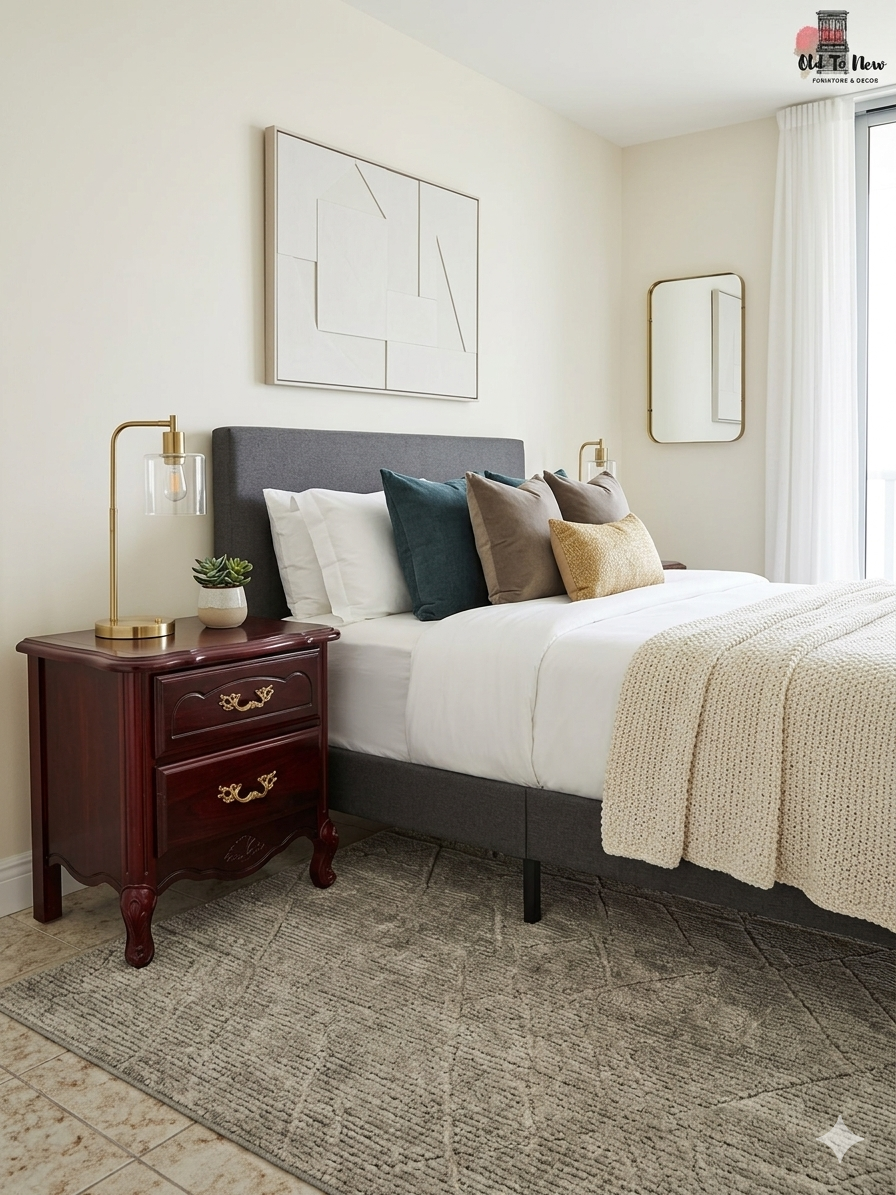 Unfinished French Provincial End Tables, Select Paint Color and Customize These Tables.
