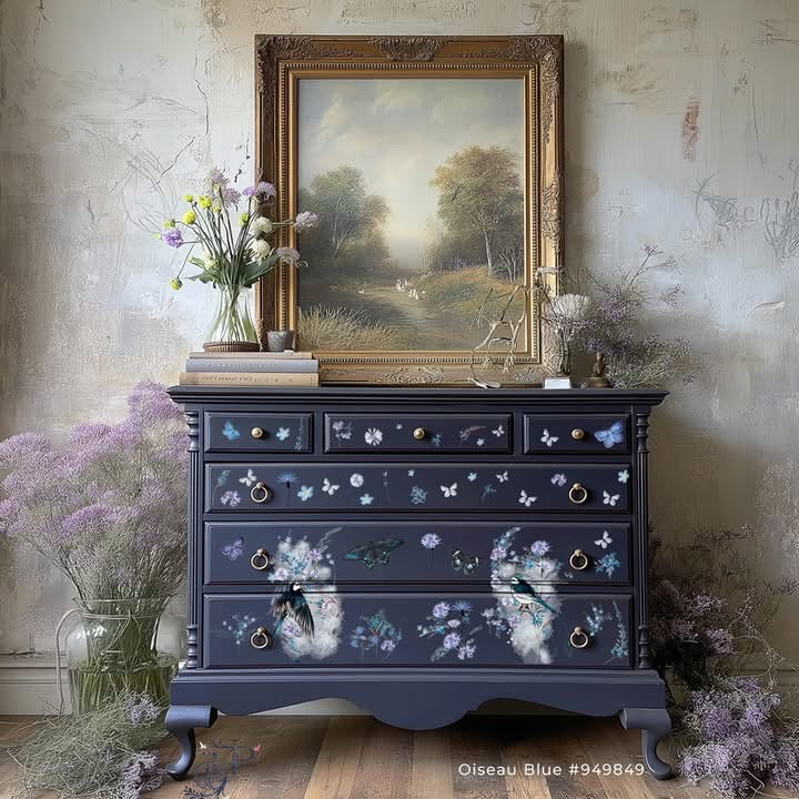 Hokus Pokus Transfer - Oiseau Blue