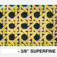 3/8" Superfine Octagon Open Weave; Rattan Cane Webbing - Old to New Furniture & Decor