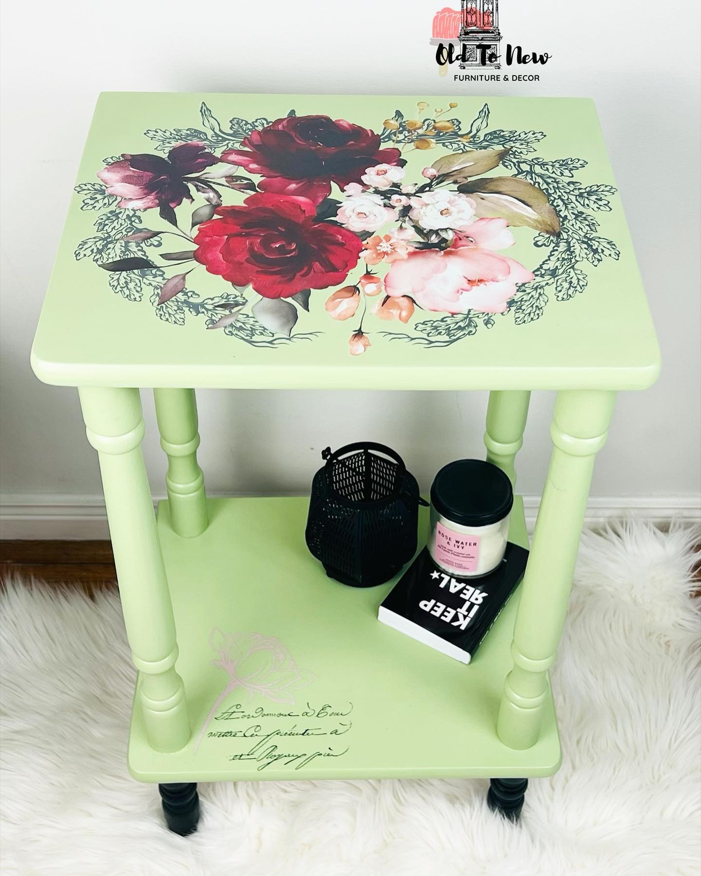 Cage A ‘ Oiseaux; Accent Table - Old to New Furniture & Decor
