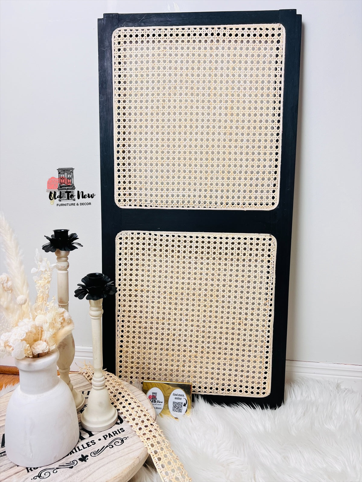 3'8" Rattan Cane Superfine Octagon Webbing 24" Wide for Furniture and DIY Craft Projects; Caning Supply Toronto