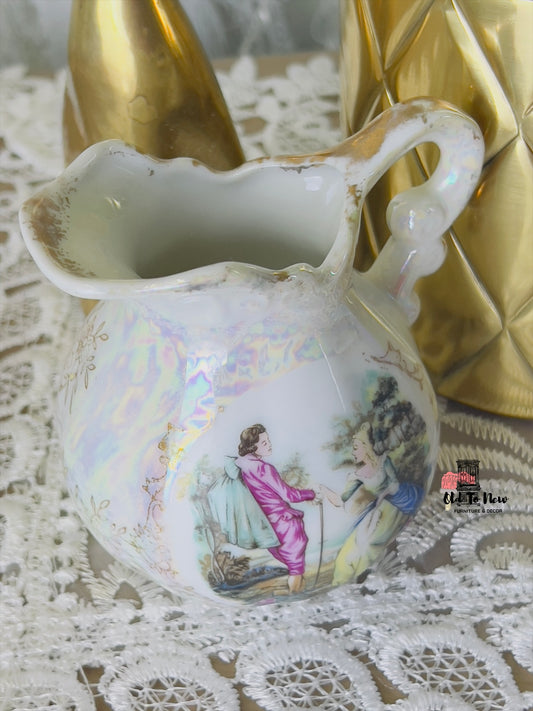 Lefton China Creamer Jug; Old to New Furniture & Decor. Toronto Canada