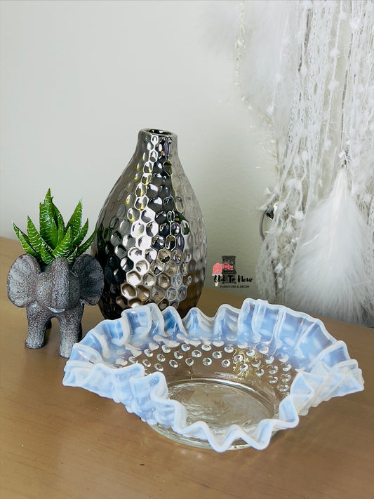 Fenton Opalescent Art Glass; Old to New Furniture & Decor- Toronto Canada