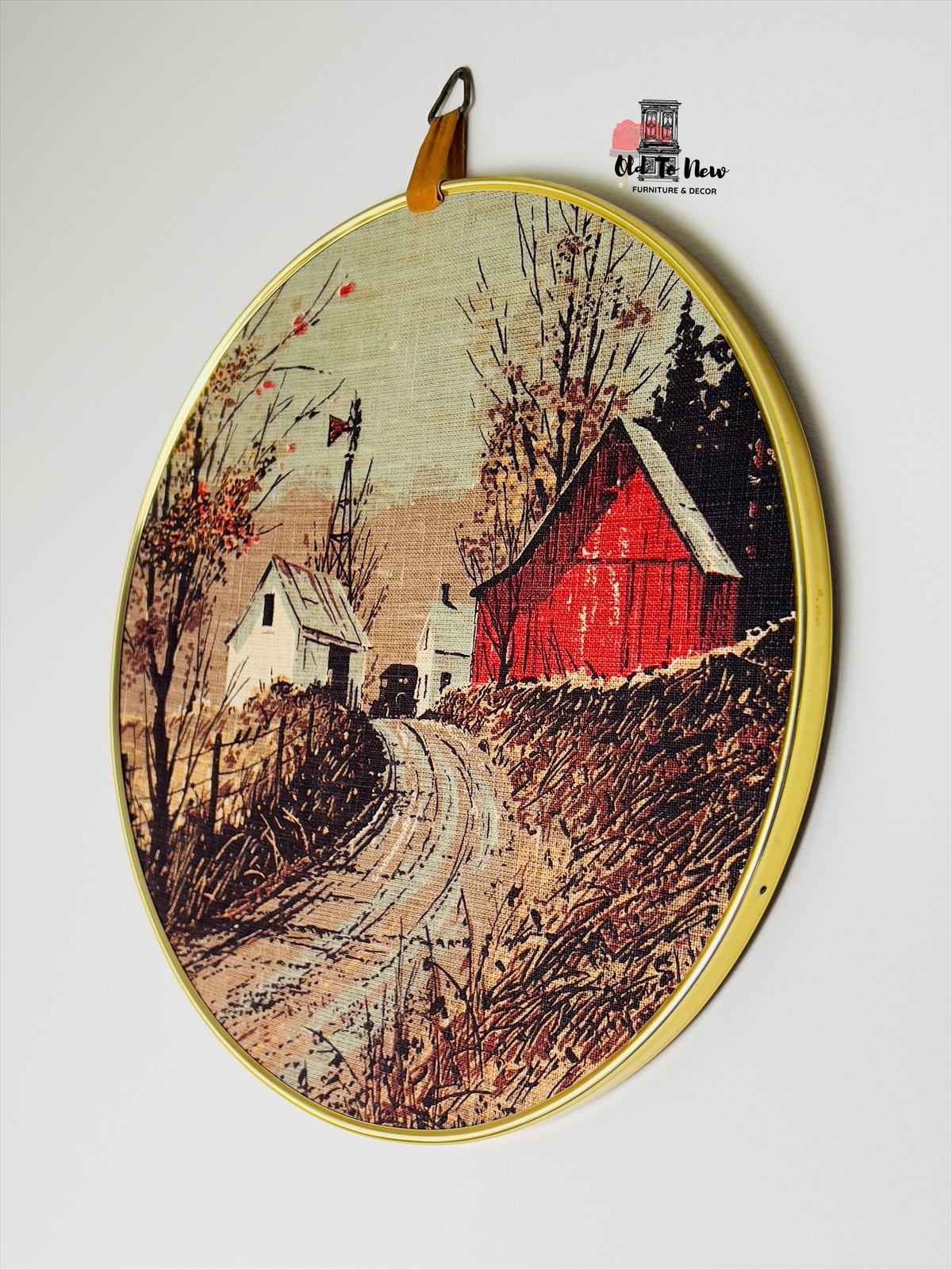 Artistic Red Barn Wall Art, Old to New Furniture & Decor, Toront, Canada.