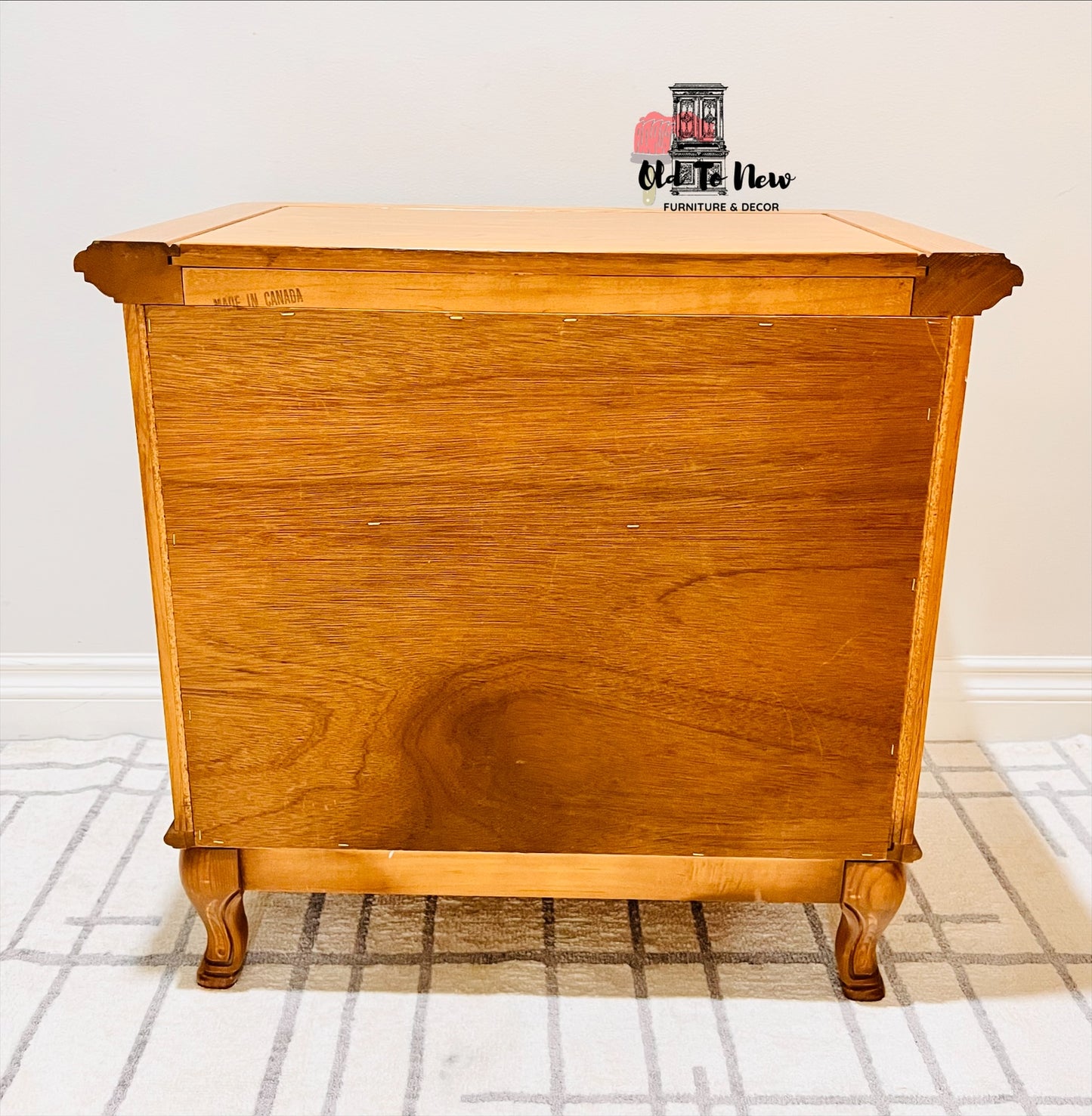 Large French Provincial Wooden End Tables