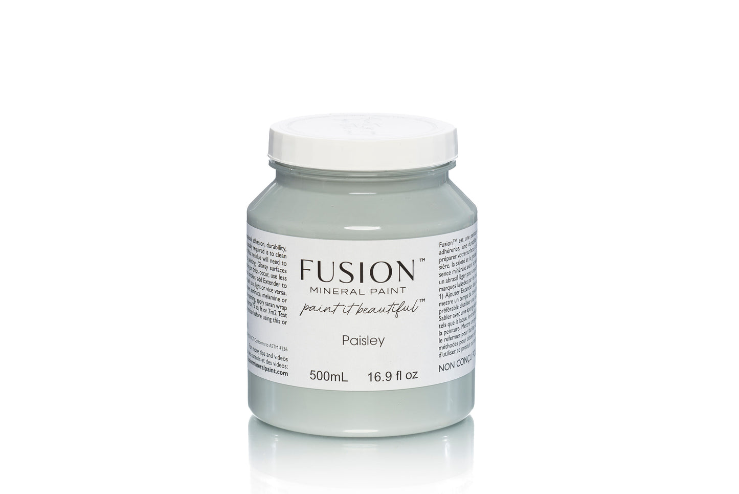 Paisley Fusion Mineral Paint, Multi-Tone Blue Paint Color| 500ml Pint Size