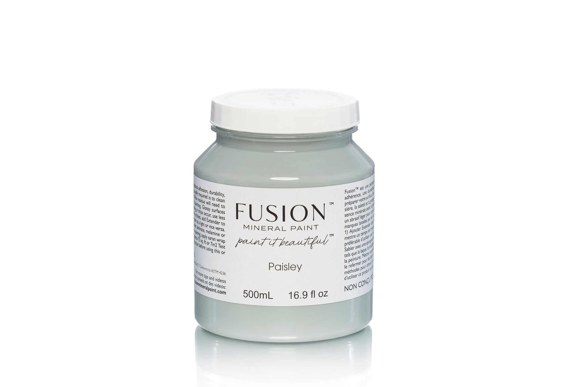 Paisley Fusion Mineral Paint, Multi-Tone Blue Paint Color| 500ml Pint Size