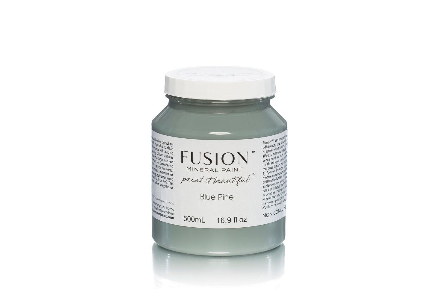 Blue Pine Fusion Mineral Paint, Blue-Green Paint Color| 500ml Pint Size