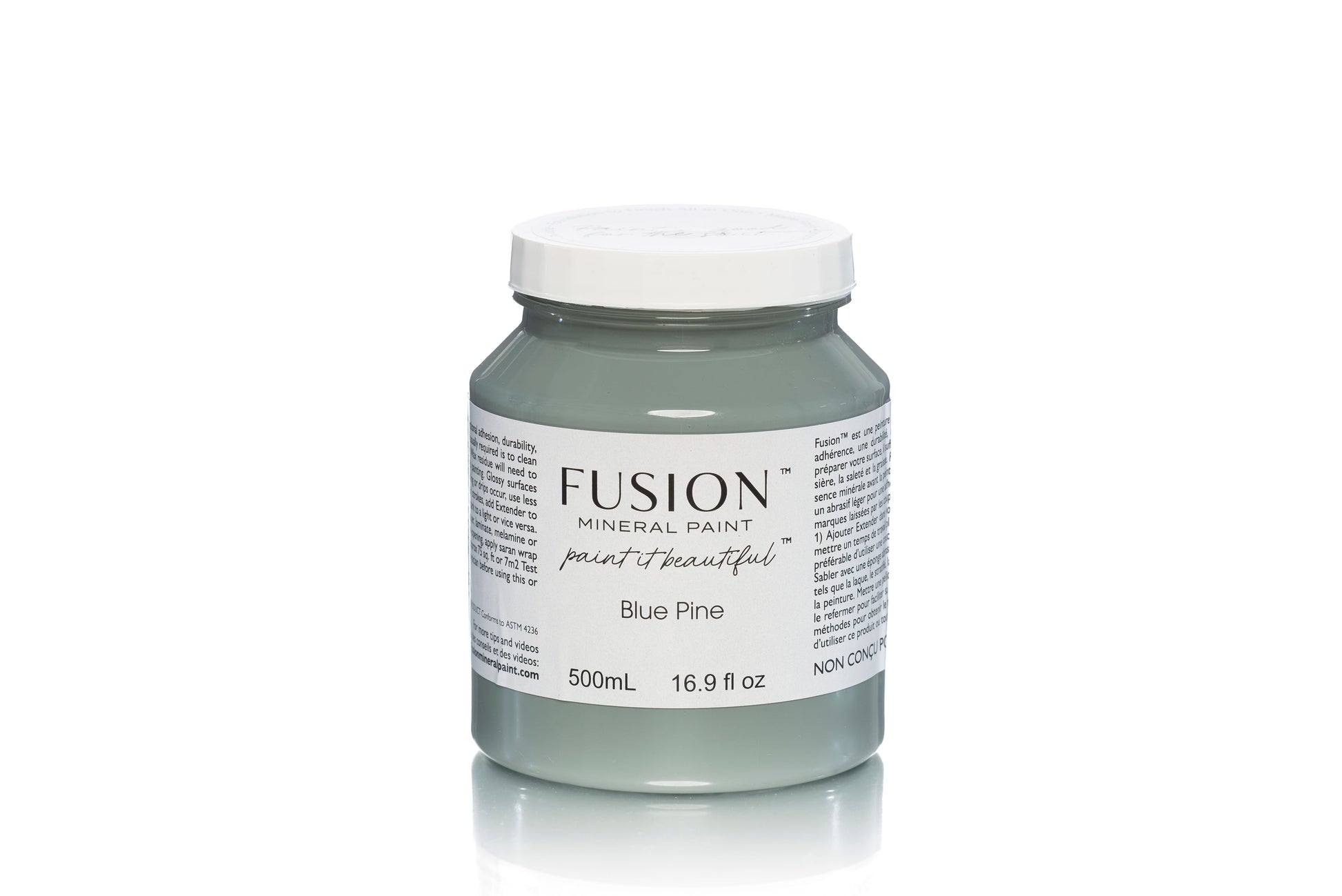 Blue Pine Fusion Mineral Paint, Blue-Green Paint Color| 500ml Pint Size