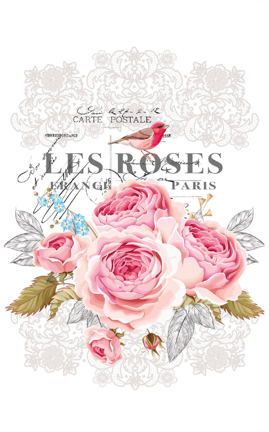 Hokus Pokus Transfer - Les Roses Decor Transfer