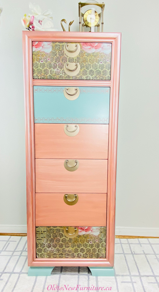 Antique 6 Drawer Kroehler Dresser