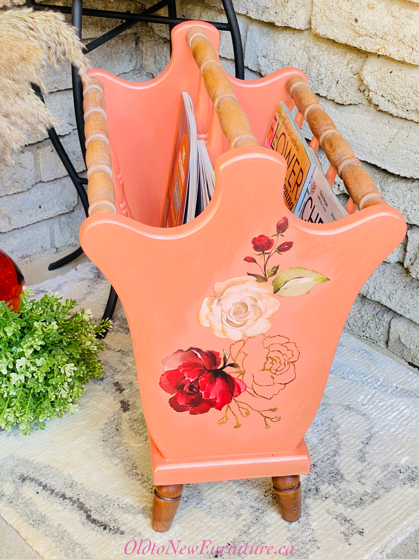 Magazine Storage Idea, Home Decor Accent