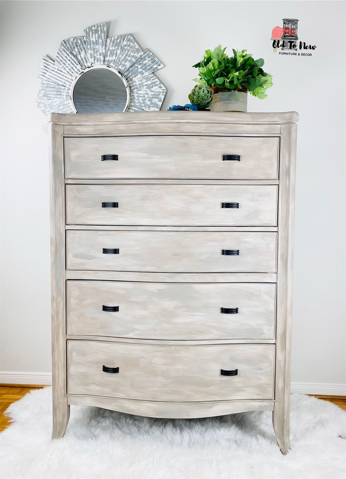 Gorgeous Refinished Modern Farmhouse Bedroom Set Painted With Annie Sloan Chalk Paint