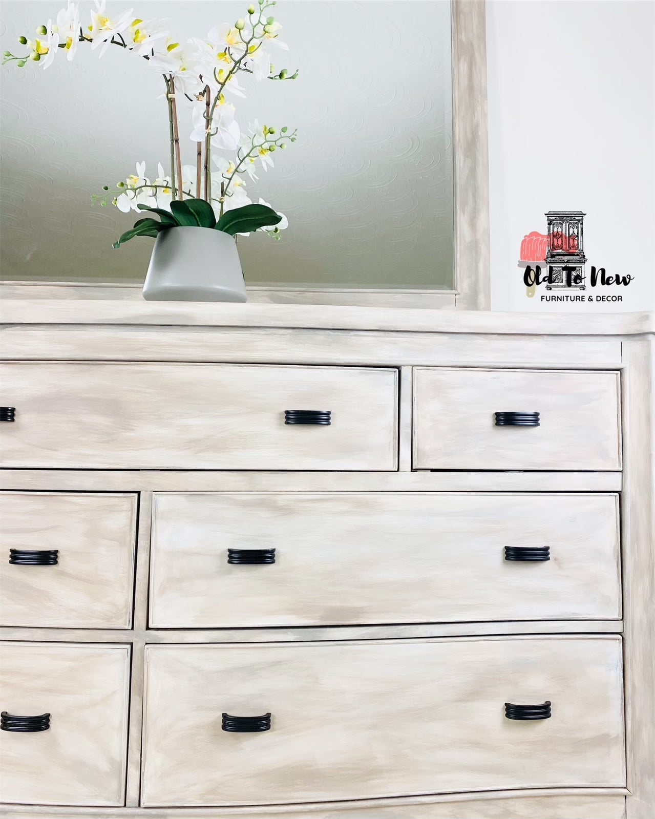 Gorgeous Refinished Modern Farmhouse Bedroom Set Painted With Annie Sloan Chalk Paint