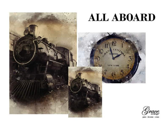 Grace on Design - All Aboard Decoupage Pack