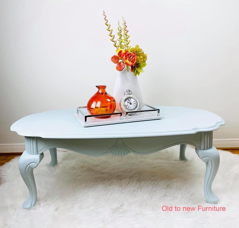 Table Painted With Fusion Mineral Paint