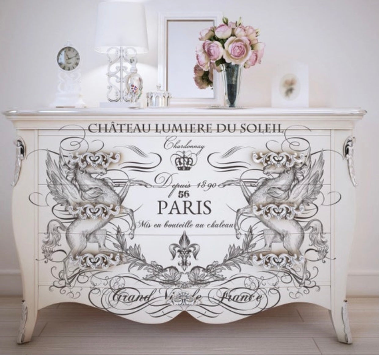 Hokus Pokus Transfer - Chateau Lumiere (charcoal)