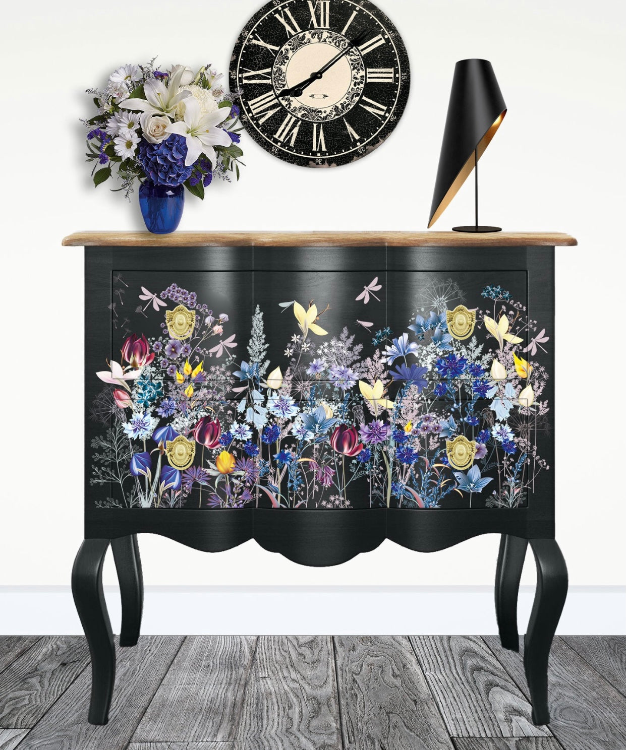 Miraculous Garden Rub Furniture Image Transfer
