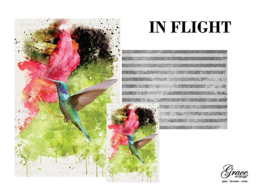 Grace on Design - In Flight Decoupage Pack