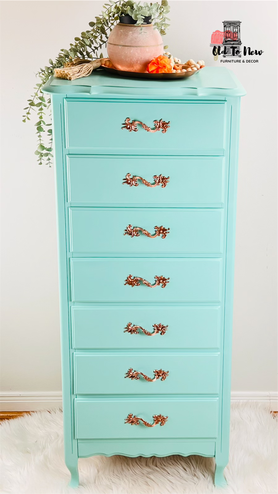 Gorgeous French Provincial Lingerie Armoire Now Available; Choose A Paint Color and Customize This Lingerie Chest.