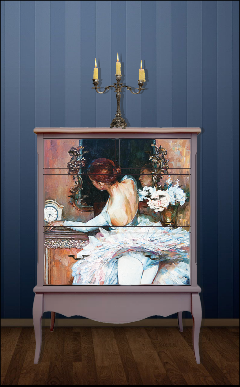 Hokus Pokus Decor Weave - Giselle & Prima Balerina Decor - Weave; 2 Designs on 1 sheet