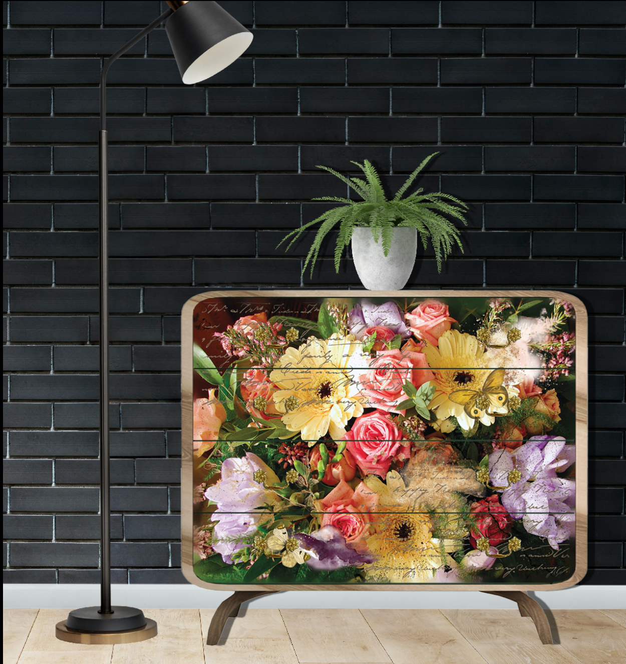 Hokus Pokus Decor Weave- Royal Blooms Decor - Weave