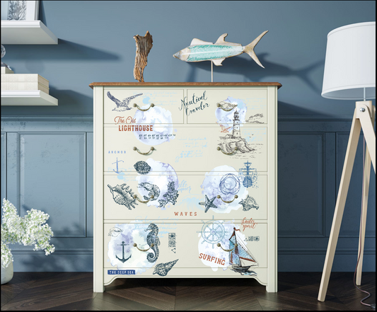Hokus Pokus - The Old Lighthouse Image Transfer | Old to New Furniture ,  Mississauga Ont.