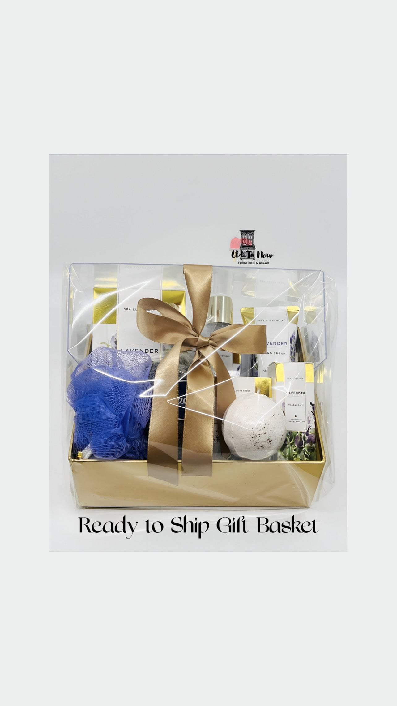 Lavender Spa Bath Gift Set, Mothers Day, Valentines Day Gift, Birthday Gift, Hostess Gift, Get Well Soon Gift, Housewarming Gift