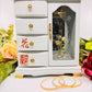 White & Gold Jewellery Box, Old to New Furniture & Decor