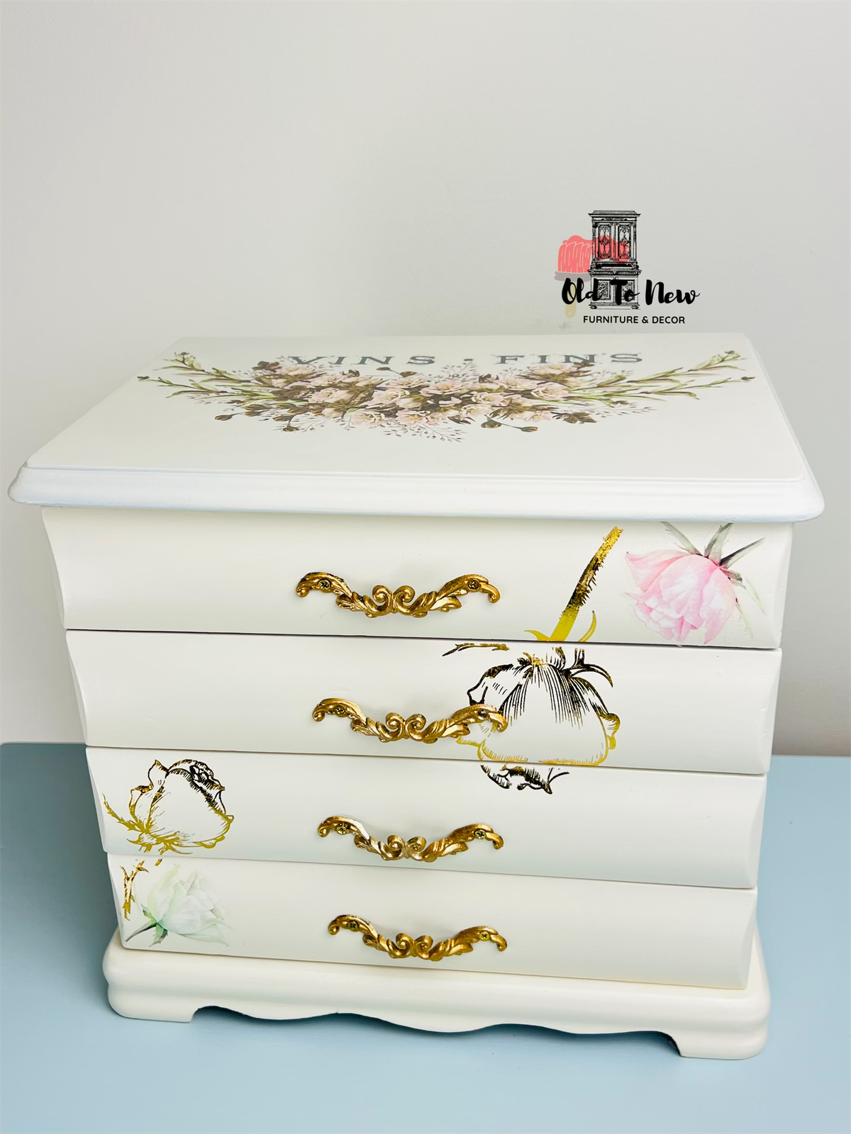 Jewelry Chest with Mirror