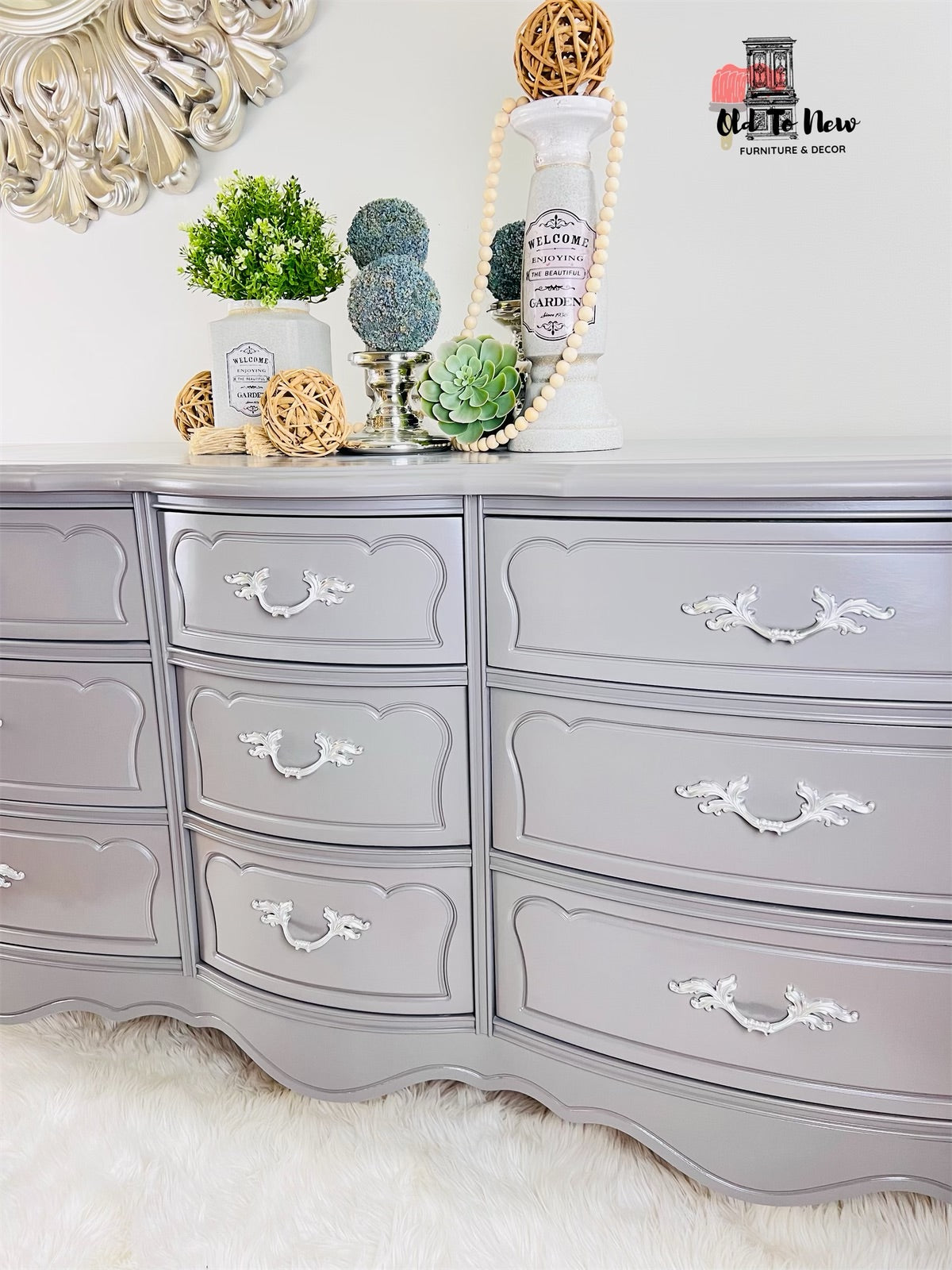 A Romantic French inspired Dresser Rev-invented oldtonewfurniture.ca