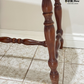 Spindle Legs | Rattan Cane Table 