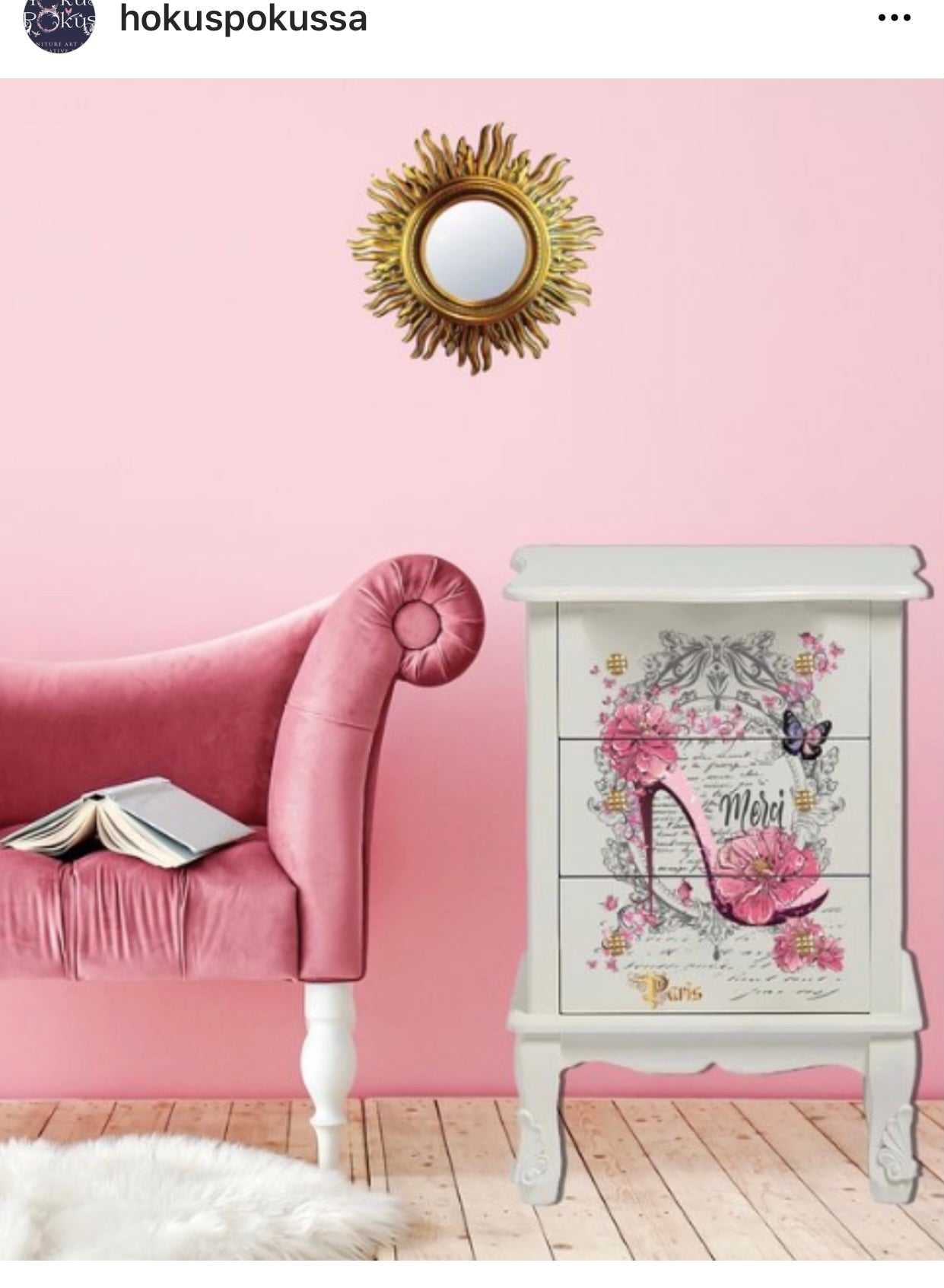 Hokus Pokus Transfer - La Chassure Furniture Transfer