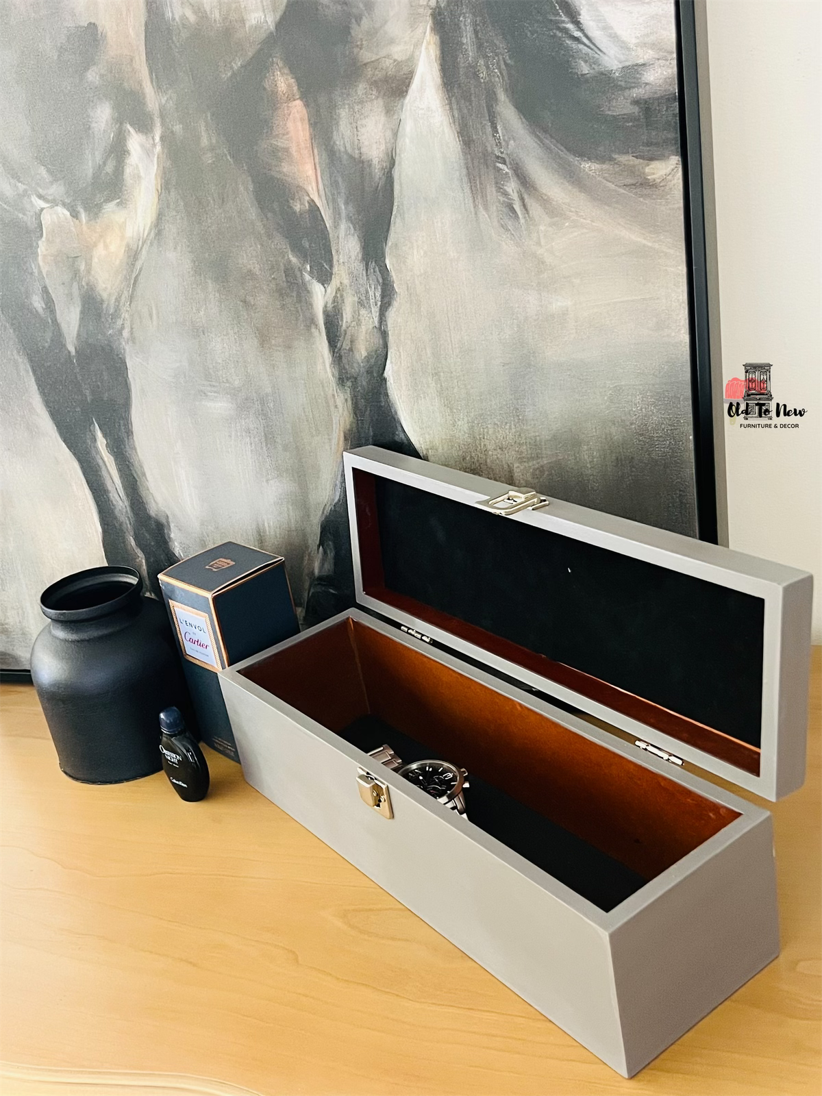 Mens Catch-all Jewelry Storage Box