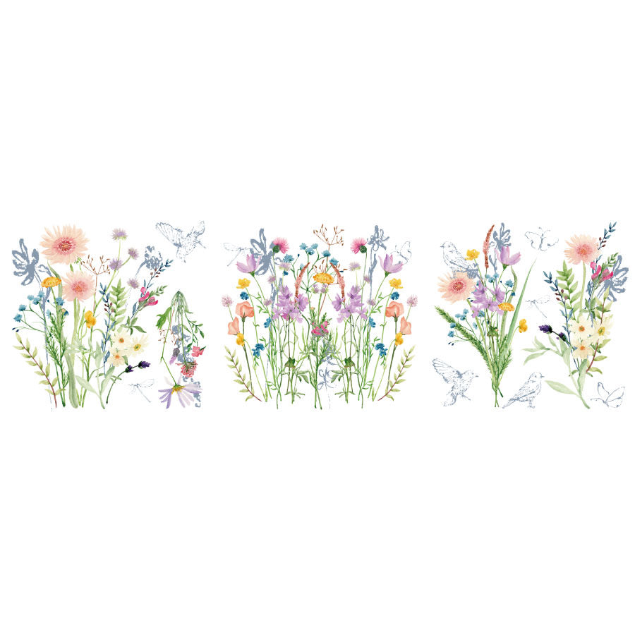 Hokus Pokus Petite Transfer - Wild Gardens – 3 Sheets