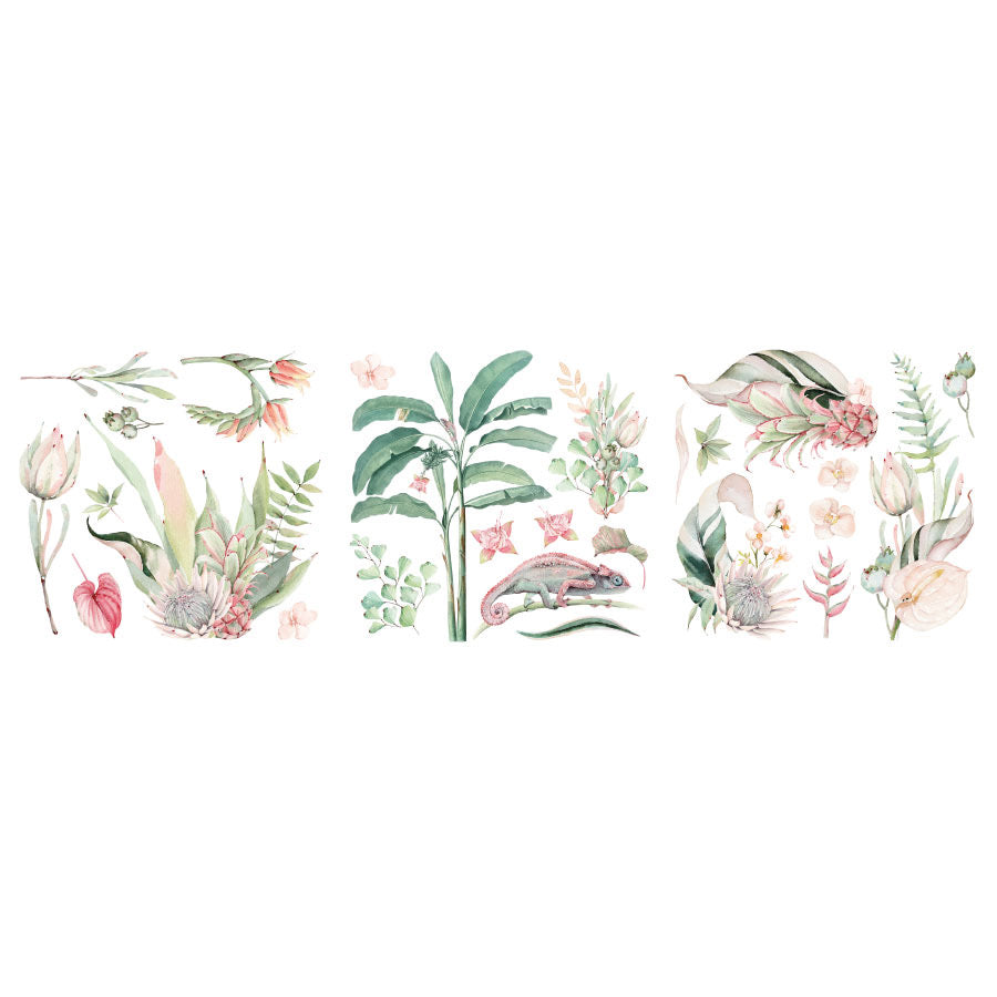 Hokus Pokus Petite Transfer - Tropical Bliss – 3 Sheets
