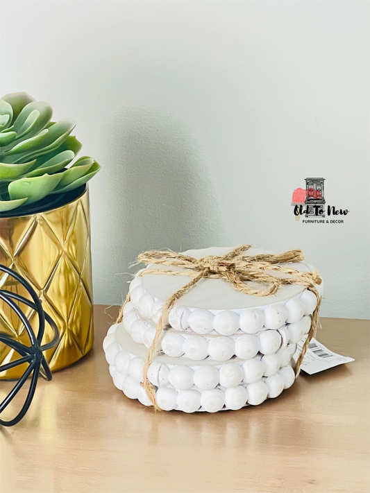 Decretive Coaster Set | Housewarming Gift |