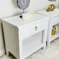 White Nightstands Fusion Mineral Paint | Old to New Furniture & Decor