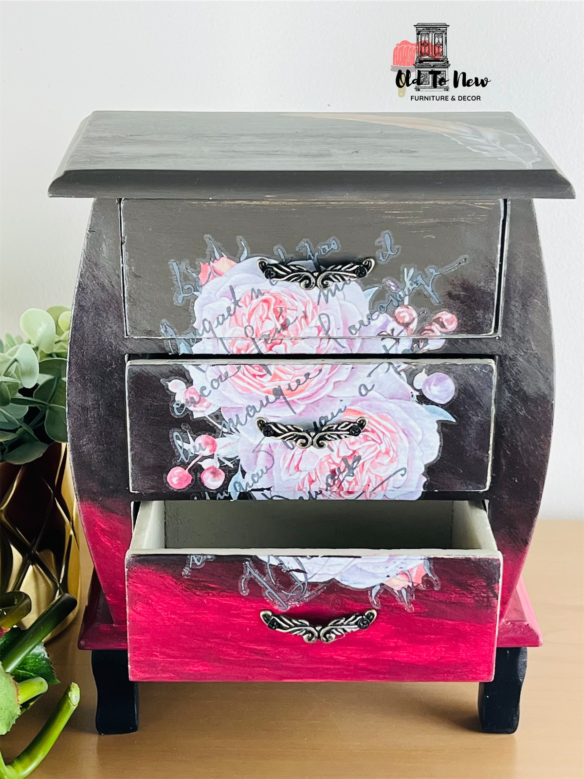 Rustic Style Jewelry Box, Gifts for Her, Mothers Day Birthday , Valentines Day, Old to New Furniture & Decor