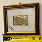 Vintage Sterling Silver Foil Relief Landscape Art