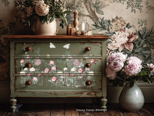 Hokus Pokus Transfer- Peony Fields Image Transfer