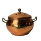 Vintage Copper Potpourri Pot With Brass Handles and Vented Lid