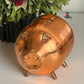 Vintage Coppercraft Guild Copper Piggy Bank