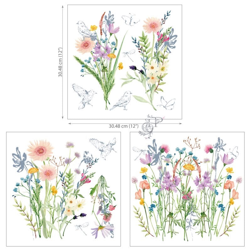 Hokus Pokus Petite Transfer - Wild Gardens – 3 Sheets