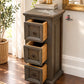 Vintage Three-Drawer Cabinet, One-of-a-Kind Character