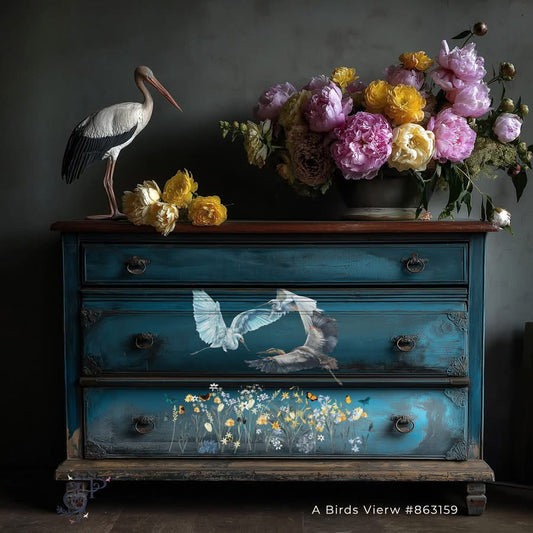 Hokus Pokus; A Birds View – Large Transfer – 6 sheets