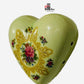 Vintage Aidees of Torquay Ceramic Heart Pomander