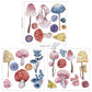 Hokus Pocus Petite Transfer - Magic Mushroom